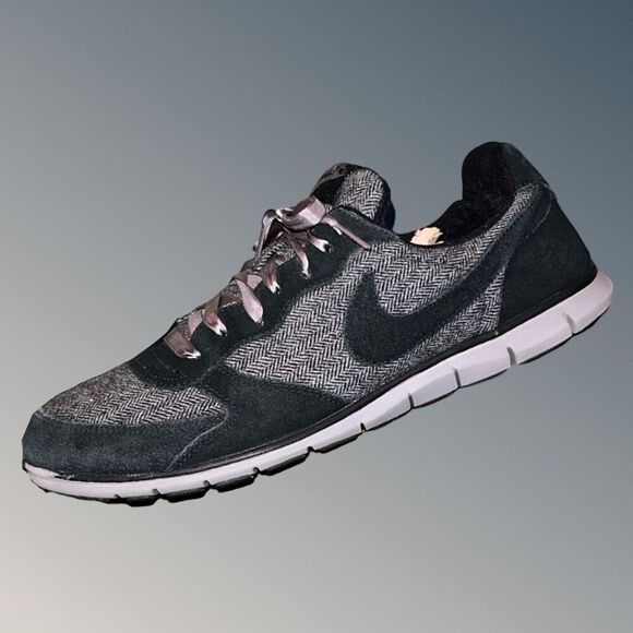Women’s 2008 Nike Eclipse Herringbone Suede Sneakers Size 9 - Picture 1 of 7